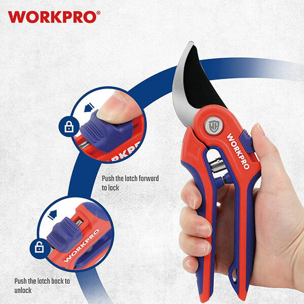 ワークプロ 剪定鋏 215mm (WP332009)(6914280020372) WORKPRO