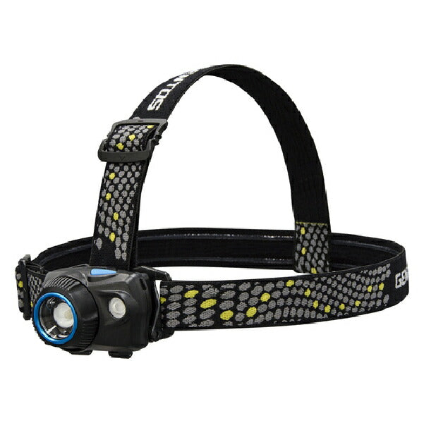 GENTOS ヘッドライト WS-543HD ジェントス LEDライト 600ルーメン スポット ワイドビーム切替 乾電池/専用充電池(別売)兼用