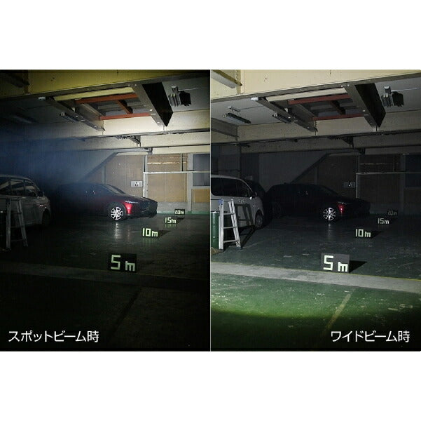 GENTOS ヘッドライト WS-543HD ジェントス LEDライト 600ルーメン スポット ワイドビーム切替 乾電池/専用充電池(別売)兼用