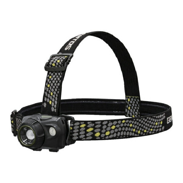 GENTOS ヘッドライト WS-743HD ジェントス LEDライト 300ルーメン スポット ワイドビーム切替 乾電池/専用充電池(別売)兼用