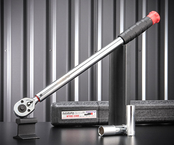 Autobahn 12.7sq.ホイールナット専用5ポジショントルクレンチ(ソケット付) WTRDC-5140S ホイールナット用トルクレンチ