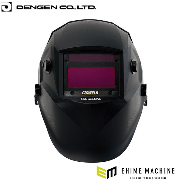 デンゲン 自動遮光溶接面 ブラックス 液晶式 TIG対応 溶接ヘルメット (XC-30-BLAX)(4562396133428) DENGEN