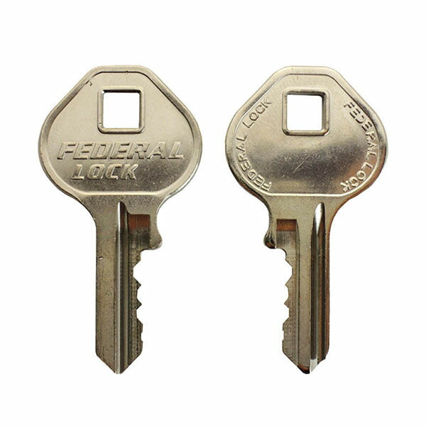 日本正規品 フェデラル 南京錠12個組(マスターKEY付) (XD40-MK-KD12/SET)(4545301102078) FEDERAL