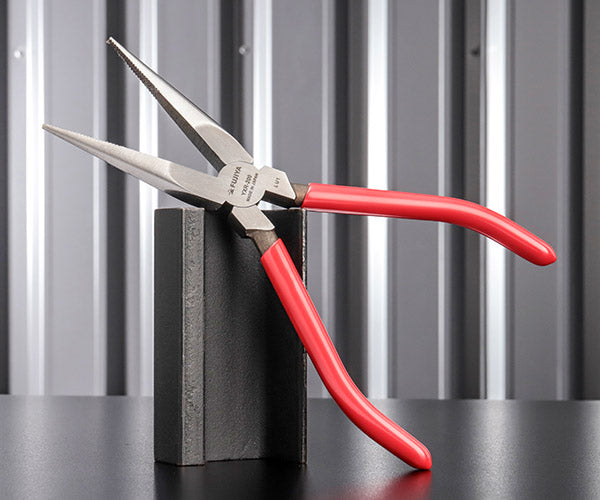 フジ矢 YXR-200 メカニックプライヤー200 クロスローレット 全長210mm 滑らないラジオペンチ FUJIYA