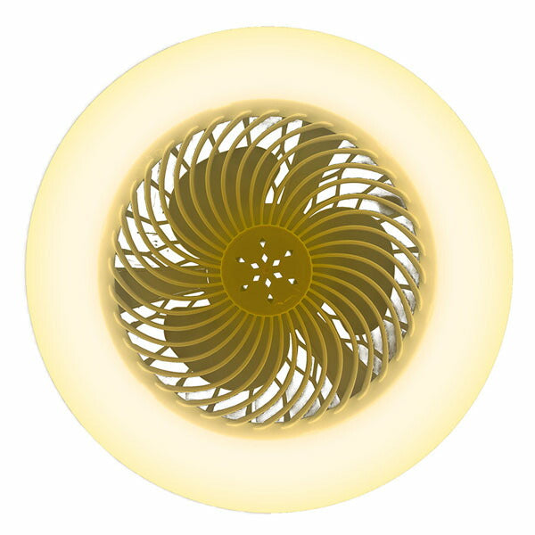 ゼフルス トドケルLEDライト 本体 サーキュレーター付 2000lm 無段階調光・調色(2880~8000K) E26 24W 5mコード タイマー2/4h 連結コンセント (ZA-TD2000)(4511466400328)