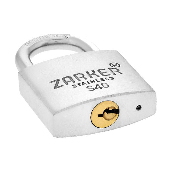 ZARKER ザーカー S40 防錆南京錠/ブリスター 鍵 カギ