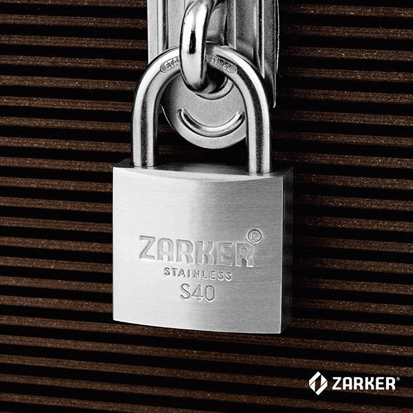 ZARKER ザーカー S40 防錆南京錠/ブリスター 鍵 カギ