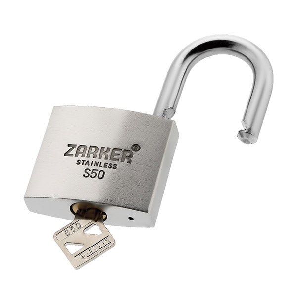 ZARKER ザーカー S50 防錆南京錠/ブリスター 鍵 カギ