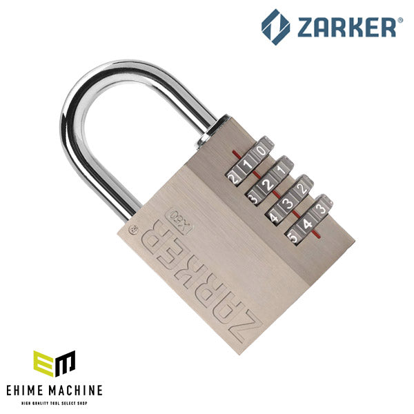 ZARKER ザーカー X50 コンビネーション南京錠/ブリスター 鍵 カギ