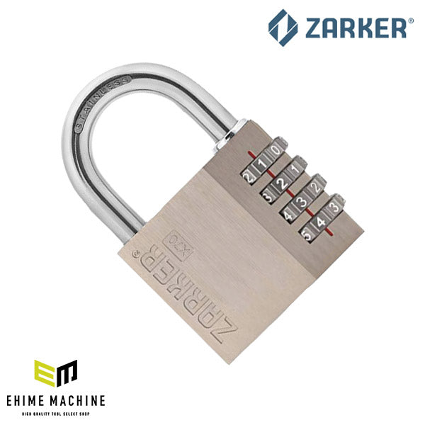 ZARKER ザーカー X70 コンビネーション南京錠/ブリスター 鍵 カギ