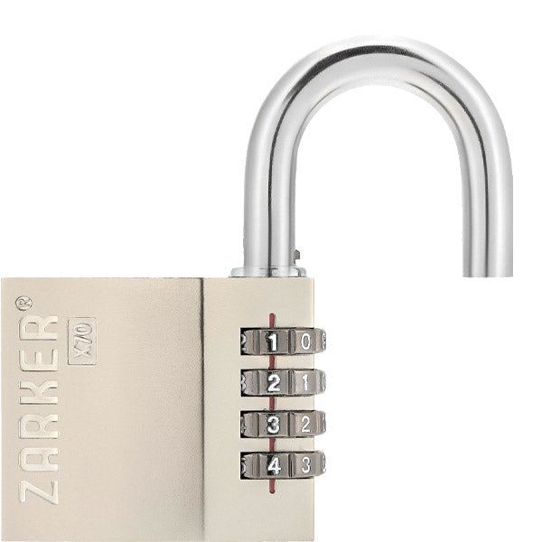ZARKER ザーカー X70 コンビネーション南京錠/ブリスター 鍵 カギ