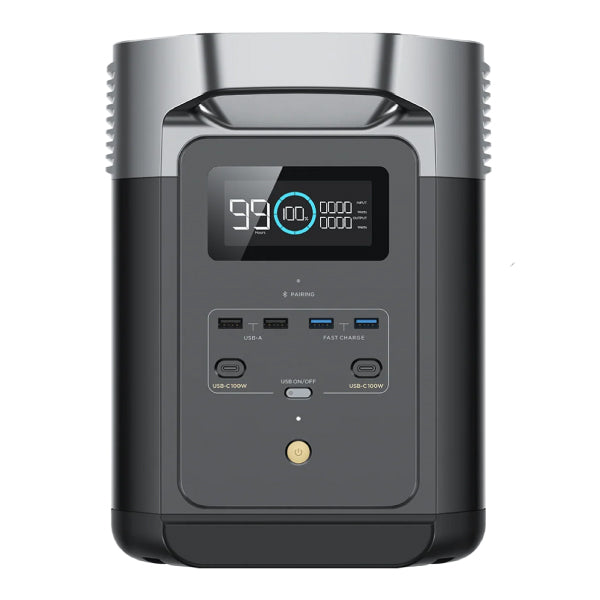 EcoFlow ポータブル電源 ZMR330JP 【メーカー保証付】 大容量 DELTA 2 1024Wh 家庭用 蓄電池 発電機 ポータブルバッテリー 防災 節電 デルタ2 エコフロー