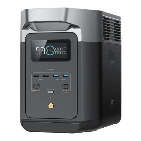 EcoFlow ポータブル電源 ZMR330JP 【メーカー保証付】 大容量 DELTA 2 1024Wh 家庭用 蓄電池 発電機 ポータブルバッテリー 防災 節電 デルタ2 エコフロー