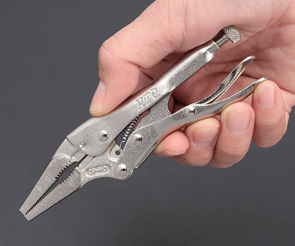 KTC ロッキングプライヤーロングノーズ(ワイヤーカッター付) 100LN