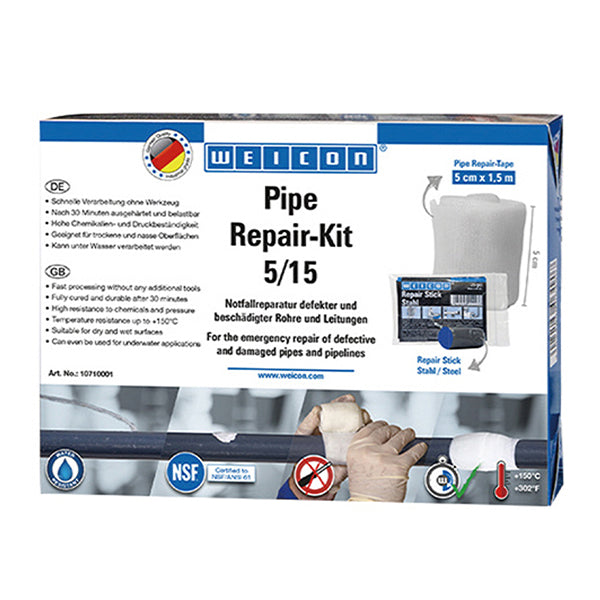 WEICON 10710001 50mmx1.5m 配管補修キット(30分硬化 ウェイコン