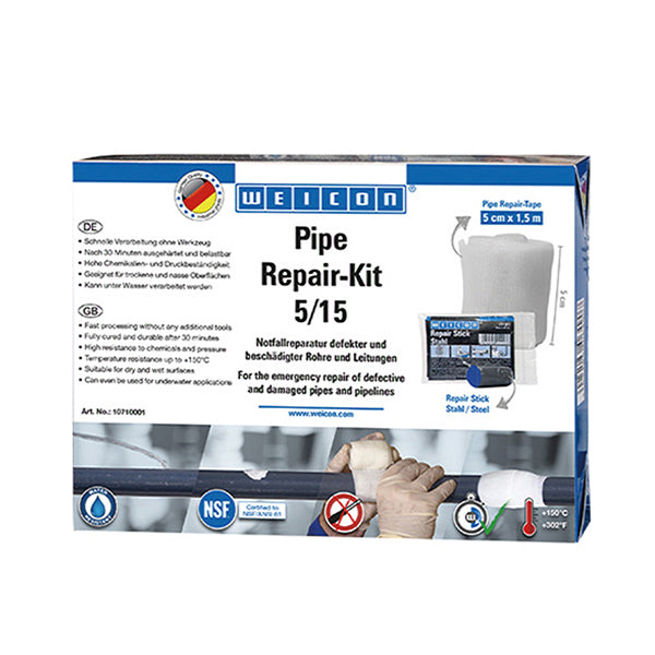 WEICON 10710004 125mmx 10m 配管補修キット(30分硬化 ウェイコン