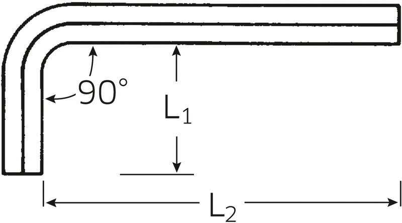 STAHLWILLE 10760ACV-1/4 六角棒レンチ (43550016) スタビレー