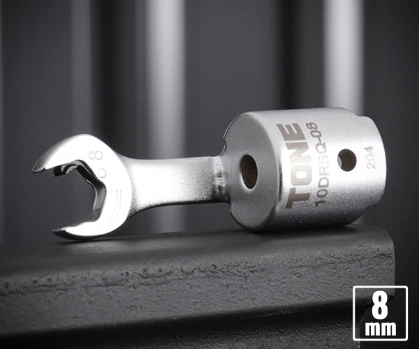 TONE 差替式トルクレンチ用クイックスパナヘッド 全長51.1mm 厚さ4.1mm (10DRSQ-08)(4953488419733) トネ