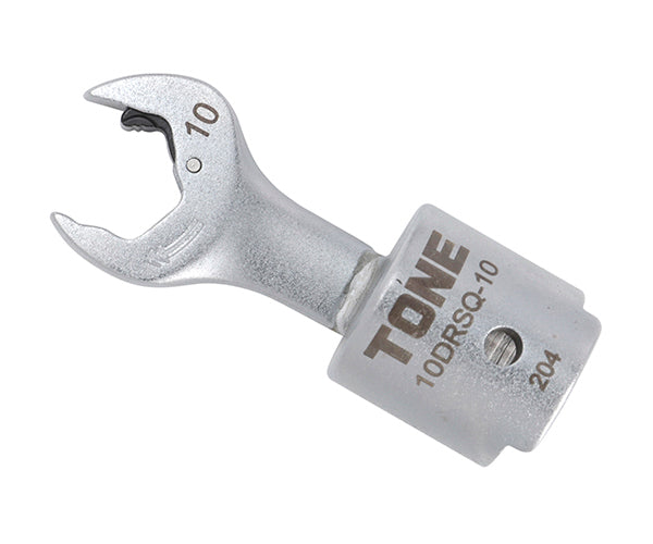TONE 差替式トルクレンチ用クイックスパナヘッド 全長53.3mm 厚さ4.8mm (10DRSQ-10)(4953488419740) トネ