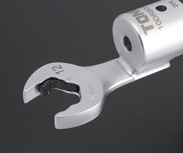 TONE 差替式トルクレンチ用クイックスパナヘッド 全長55.0mm 厚さ5.3mm (10DRSQ-12)(4953488419757) トネ