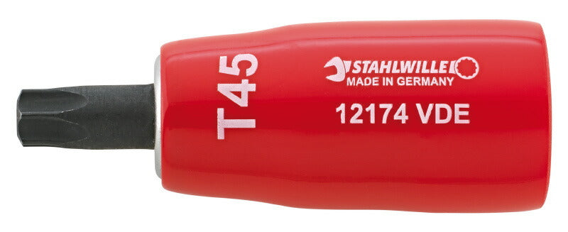 STAHLWILLE 12174VDE-T45 3/8SQ 絶縁ヘクスローブ(02390045) スタビレー