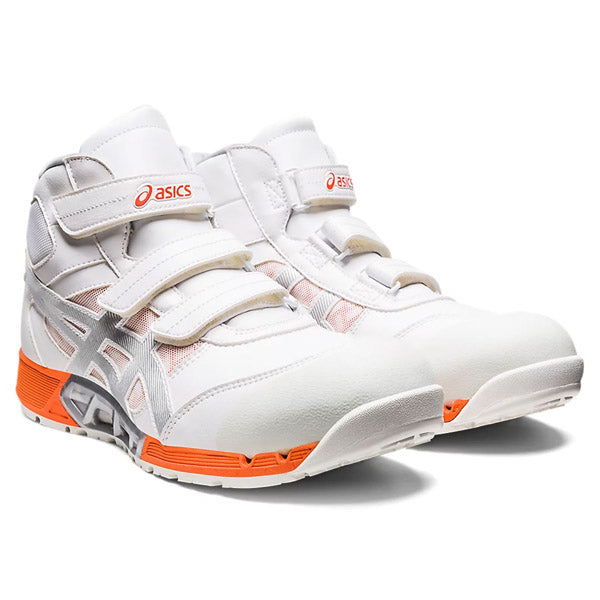 アシックス 安全靴 ウィンジョブ CP308 AC 1271A055 ホワイト×ピュアシルバー ASICS おしゃれ かっこいい 作業靴 スニーカー asics