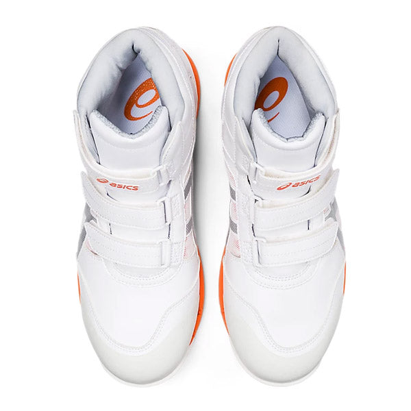 アシックス 安全靴 ウィンジョブ CP308 AC 1271A055 ホワイト×ピュアシルバー ASICS おしゃれ かっこいい 作業靴 スニーカー asics