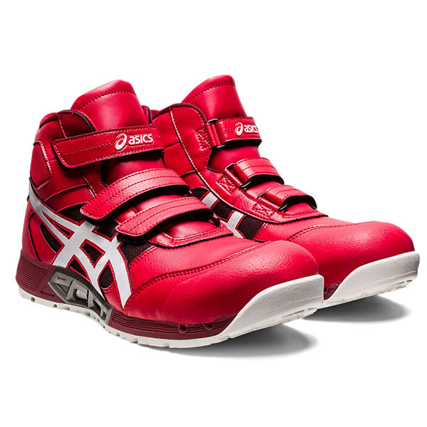 アシックス 安全靴 ウィンジョブ CP308 AC 1271A055 クラシックレッド×ホワイト ASICS おしゃれ かっこいい 作業靴 スニーカー asics