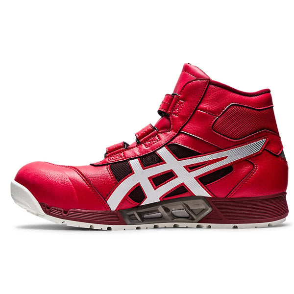 アシックス 安全靴 ウィンジョブ CP308 AC 1271A055 クラシックレッド×ホワイト ASICS おしゃれ かっこいい 作業靴 スニーカー asics