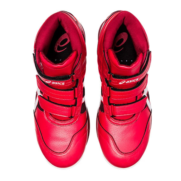 アシックス 安全靴 ウィンジョブ CP308 AC 1271A055 クラシックレッド×ホワイト ASICS おしゃれ かっこいい 作業靴 スニーカー asics