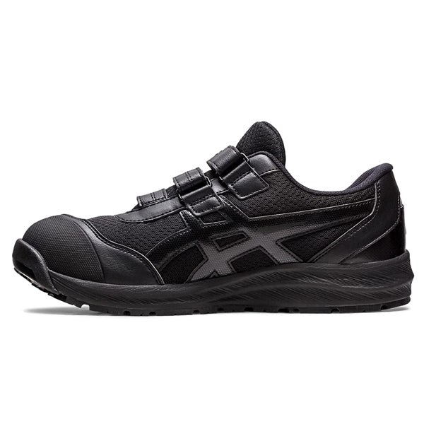 アシックス 安全靴 ウィンジョブ CP215 ブラック×ブラック (1273A079.001) ASICS WINJOB おしゃれ かっこいい 作業靴 スニーカー asics cp215 黒 ローカット ワーキング セーフティ 安全靴 シューズ カジュアル スポーツ