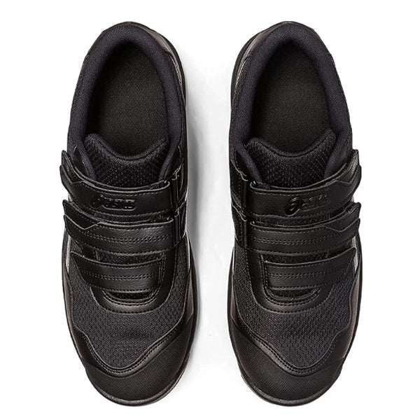アシックス 安全靴 ウィンジョブ CP215 ブラック×ブラック (1273A079.001) ASICS WINJOB おしゃれ かっこいい 作業靴 スニーカー asics cp215 黒 ローカット ワーキング セーフティ 安全靴 シューズ カジュアル スポーツ