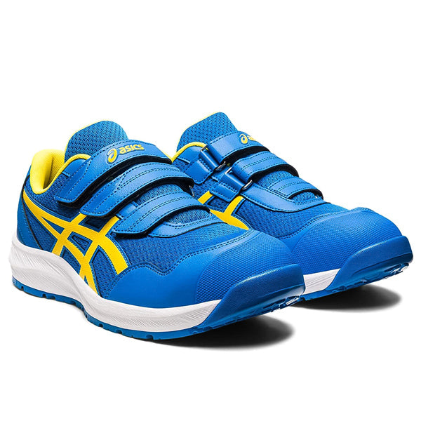 アシックス 安全靴 1273A079.400 ウィンジョブ CP215 ディレクトワールブルー×ヴァイブラントイエロー ASICS