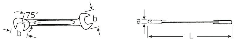 日本正規品 スタビレー イグニッションスパナ  (12A-3/8)(4018754020010) STAHLWILLE