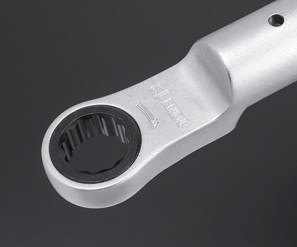 TONE トルクレンチ用交換ヘッド 差替式トルクレンチ用ラチェットめがねヘッド 全長68.3mm (12DRM-13)(4953488405101) トネ