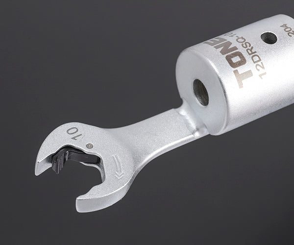 TONE 差替式トルクレンチ用クイックスパナヘッド 全長62.8mm 厚さ4.8mm (12DRSQ-10)(4953488419771) トネ