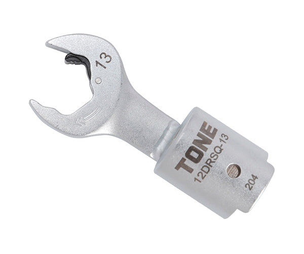 TONE 差替式トルクレンチ用クイックスパナヘッド 全長65.7mm 厚さ5.9mm (12DRSQ-13)(4953488419795) トネ