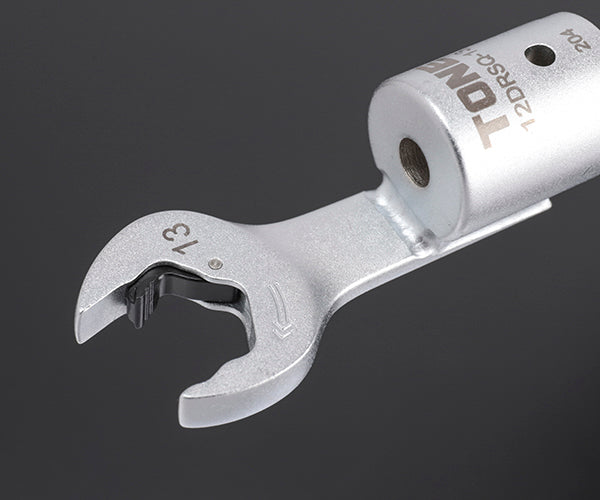 TONE 差替式トルクレンチ用クイックスパナヘッド 全長65.7mm 厚さ5.9mm (12DRSQ-13)(4953488419795) トネ