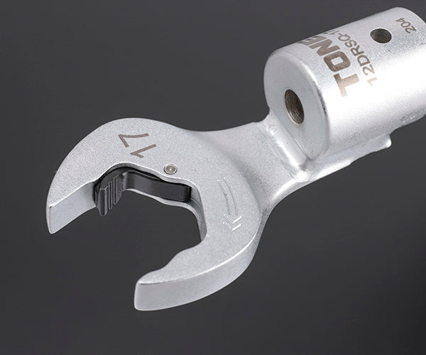 TONE 差替式トルクレンチ用クイックスパナヘッド 全長68.5mm 厚さ7.3mm (12DRSQ-17)(4953488419818) トネ