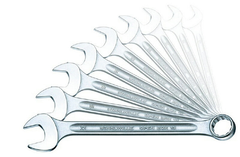 日本正規品 スタビレー 片目片口スパナセット(インチ) (13A/20)(4018754080878) STAHLWILLE