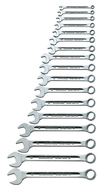 日本正規品 スタビレー 片目片口スパナセット (13/17)(4018754080601) STAHLWILLE
