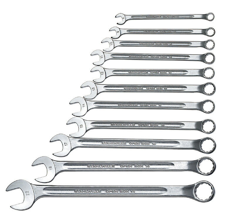 日本正規品 スタビレー 片目片口スパナセット(ロング) (14/11)(4018754080724) STAHLWILLE
