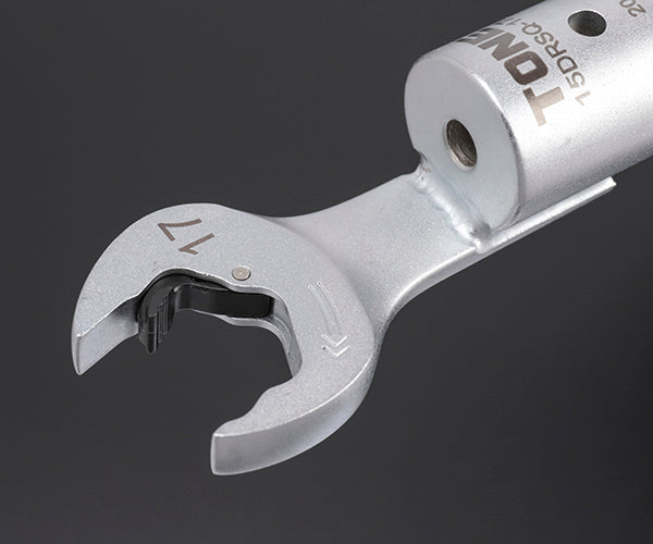 TONE 差替式トルクレンチ用クイックスパナヘッド 全長78.5mm 厚さ7.3mm (15DRSQ-17)(4953488419856) トネ