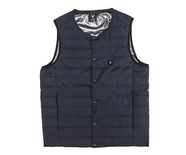 ジーベック ヒーター内蔵ベスト 167-19 3Lサイズ ディープネイビー 防風 保湿 防寒 XEBEC