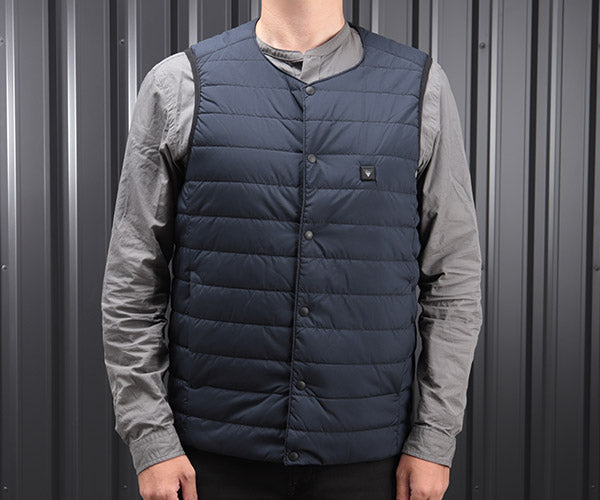 ジーベック ヒーター内蔵ベスト 167-19 3Lサイズ ディープネイビー 防風 保湿 防寒 XEBEC