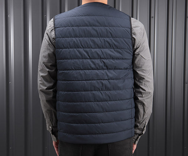 ジーベック ヒーター内蔵ベスト 167-19 3Lサイズ ディープネイビー 防風 保湿 防寒 XEBEC