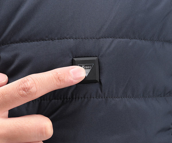 ジーベック ヒーター内蔵ベスト 167-19 3Lサイズ ディープネイビー 防風 保湿 防寒 XEBEC