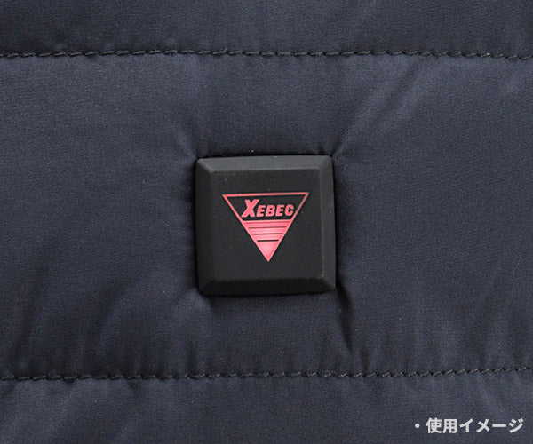 ジーベック ヒーター内蔵ベスト 167-19 3Lサイズ ディープネイビー 防風 保湿 防寒 XEBEC