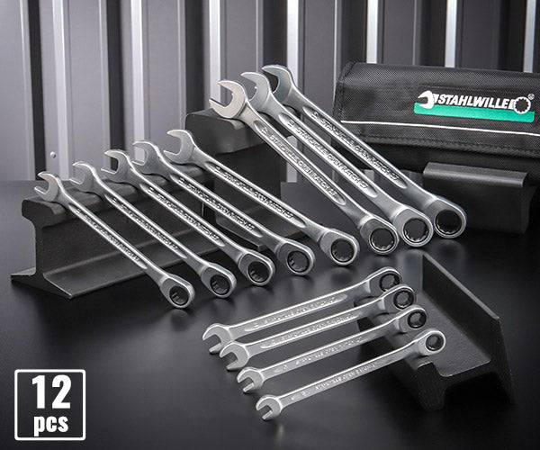 日本正規品 スタビレー ラチェットコンビネーションレンチセット (17F/12)(4018754325986) STAHLWILLE