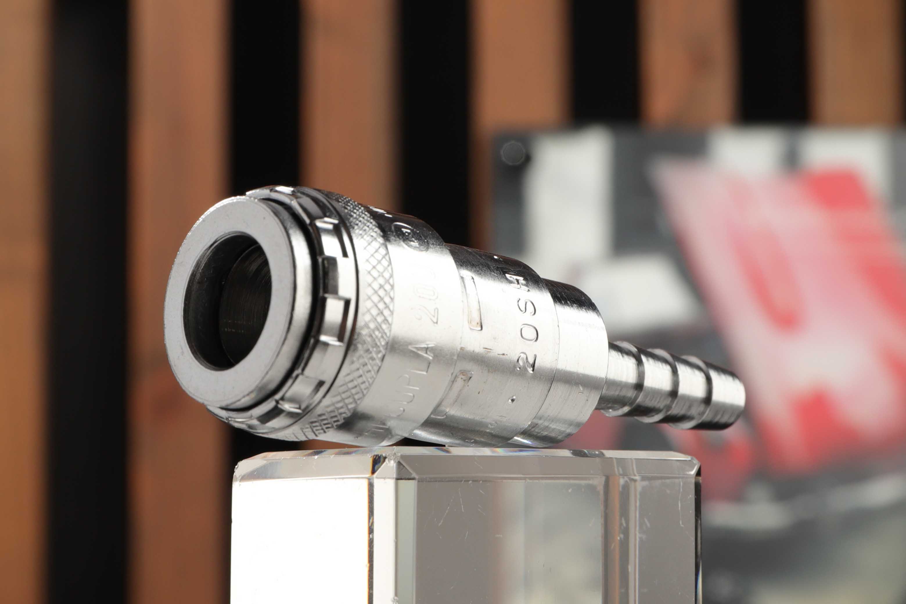 日東 ワンタッチカプラ ソケット ホース取付用1/4 200-20SH